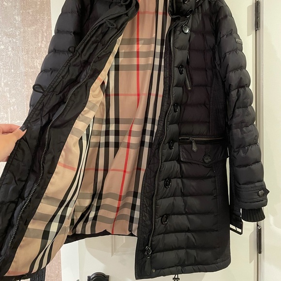 BURBERRY COAT WOMENS - Picture 1 of 10
